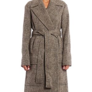 Celine Tan Wool Coat